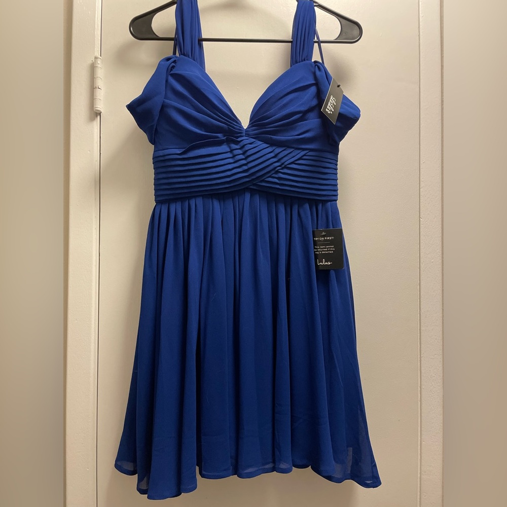 Lulu’s Formal Dress w/Strap and Offshoulder | Size: Medium | BRAND NEW WITH TAGS